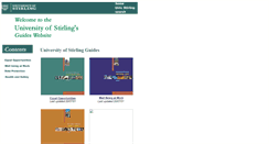 Desktop Screenshot of guides.stir.ac.uk