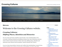Tablet Screenshot of crossingcultures.stir.ac.uk